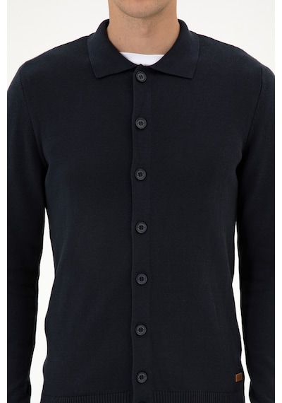 U.s. Polo Assn. Erkek Lacivert Hırka Triko 50313690-vr033 Lacivert