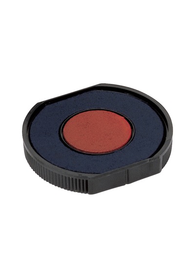 Colop R40 Tarih Kaşe En Mavi Kasa Mavi/kırmızı Keçe - 40mm Renksiz