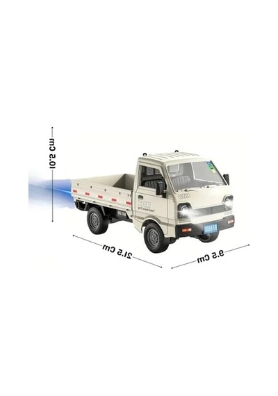 Uzaktan Kumandalı Işıklı Kamyonet, Şarjlı İş Makinesi İle 4x4 Araç