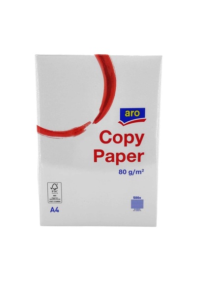 Aro A4 80 Gr Fotokopi Kağıdı 5 Paket 1 Koli -2500 Sayfa