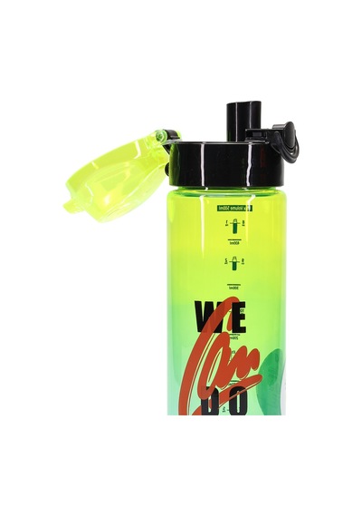 Su Matarası Tritan Geniş Ağız Su Şişesi We Can Do İt Spor Matarası Suluğu Bpasız 550 Ml Yeşil 0100