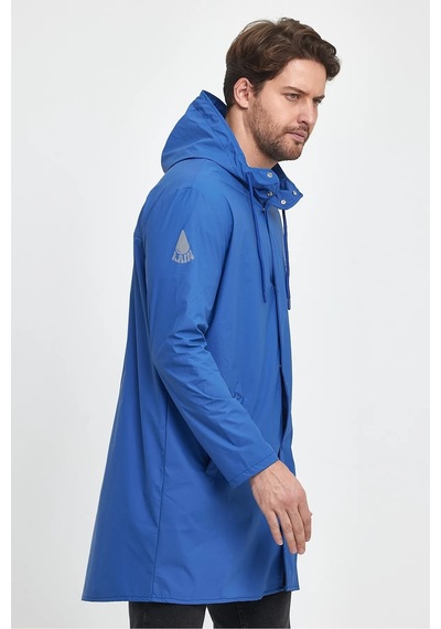 T Rain Pu Raincoat L Beden Mavi Erkek Yağmurluk Çok Renkli
