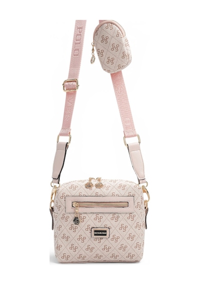 Silver & Polo Silver Polo Kadın Çapraz Çanta 1038 Pembe-pudra