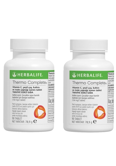 2 Adet Thermo Complete 90 Tablet