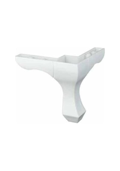 Lükens 8 Cm Tv Ünite Koltuk Altı Mobilya Ayağı Lukens 8 Cm Beyaz