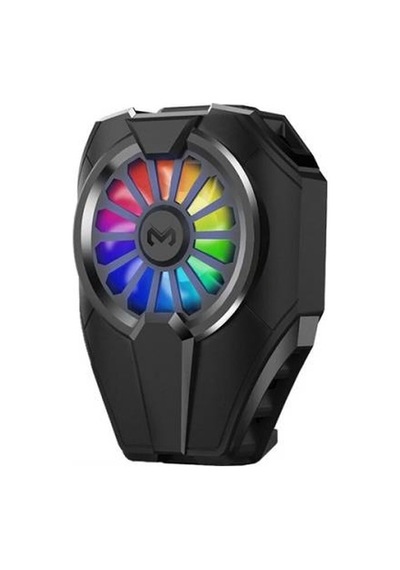 Coofbe Super Soğutucu 6000 Devir Rgb Işıklı Kasırga Telefon Soğutucu Elefon Soğutma Fanı Radyatör Soğutucu