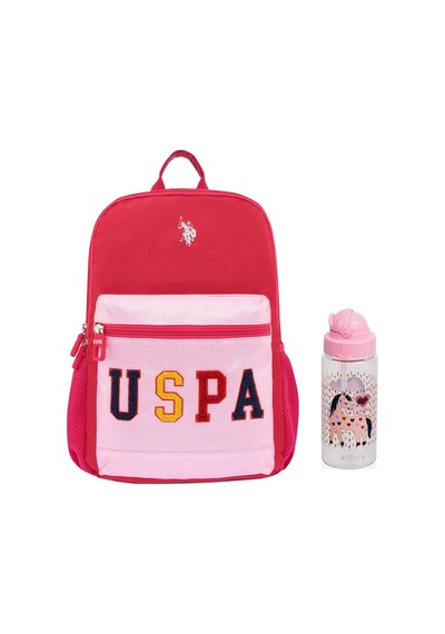U.s. Polo. Assn. Kız Çocuk Okul Çanta Seti Plset242616304 Pembe