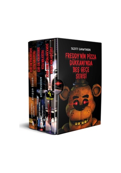 Freddy'Nin Pizza Dükkanı'Nda Beş Gece Serisi Seti - 3 Kitap Takım 9786057954794