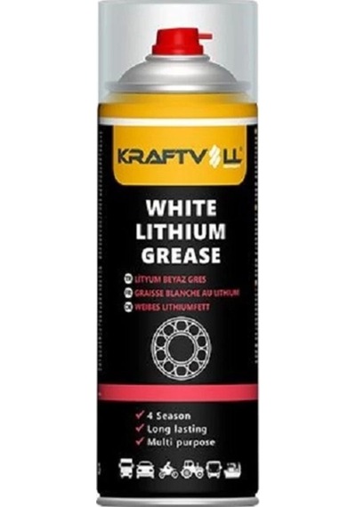 Sıvı Lityum Beyaz Gres Yağı Sprey - 400 Ml