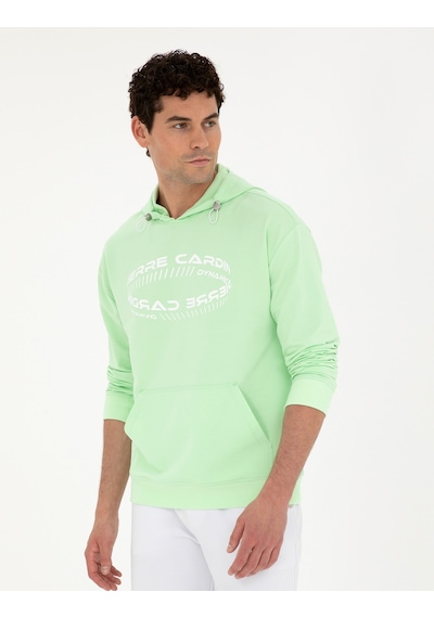 Pierre Cardin Erkek Fıstık Sweatshirt 50285219-vr087 Fıstık Yeşili
