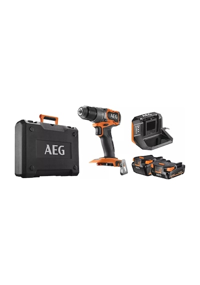 Aeg 18V Darbeli Matkap + Darbeli Vidalama + Dekupaj 3'lü Mobilyacı Montaj Seti-5