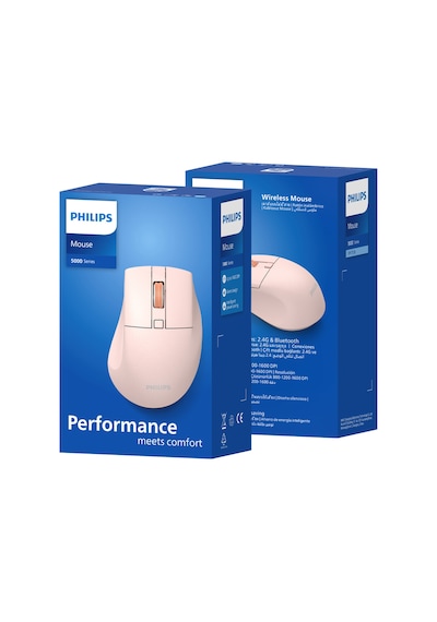 Philips SPK7528 Kablosuz Bluetooth 1600DPI 5 Tuşlu Sessiz Optik Mouse