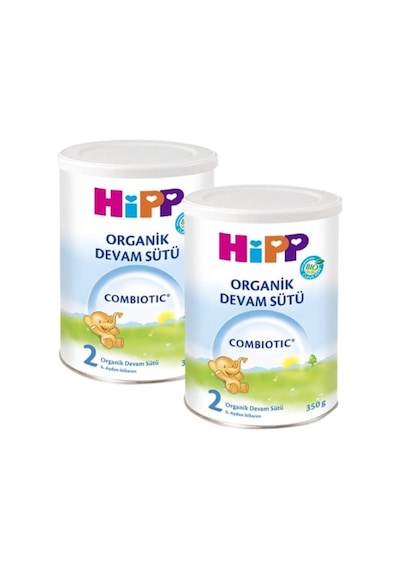 Hipp Organik 2 Devam Sütü 350 G 2 Adet