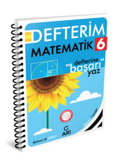 Arı 2025 6. Sınıf Matematik Defterim