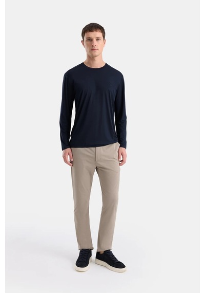 Isaora Extra Lıght Tech Tee Ls Erkek Navy Tshırt Isr9805-ss26-168 Lacivert