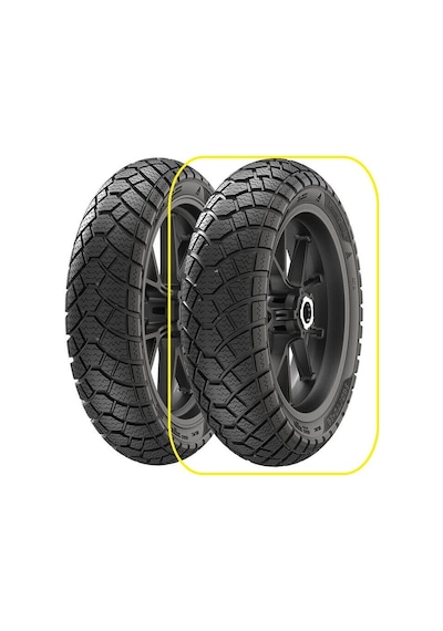 Anlaş 110/70-14 M/c 50p M+s Wınter Grıp2 6433 Diğer
