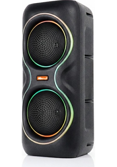 Çeşithane Dual 8 İnç Kablosuz Karaoke Hoparlörü - 18w Güçlü Bass Subwoofer, Rgb Led Aydınlatmalı Ve