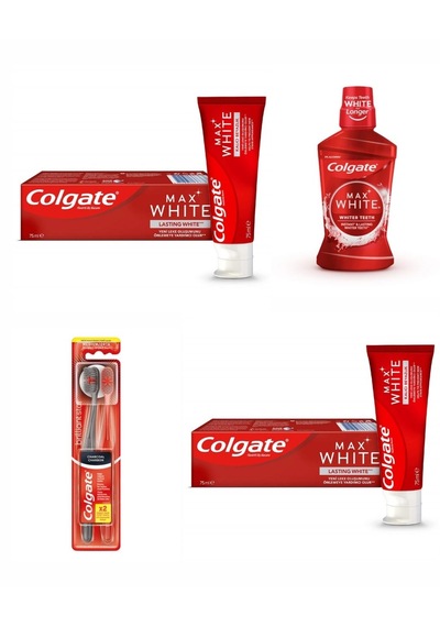 Colgate Kişisel Ağız Bakım Seti 2 Diş Macunu, Ağız Bakım Suyu, Diş Fırçası