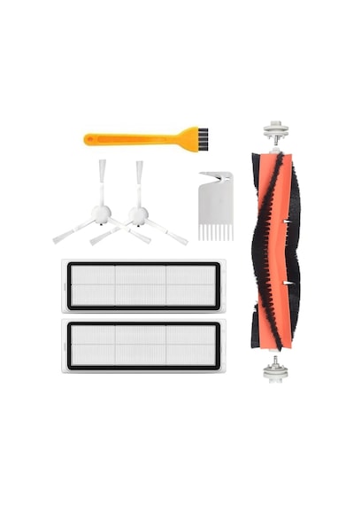 Xiaomi 2C Vacuum Mop Uyumlu Yedek Mopsuz Fırça Hepafiltre-7 Parça