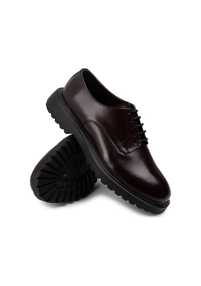 Deery Hakiki Deri Bordo Günlük Erkek Ayakkabı - 01854mbrde02 Bordo