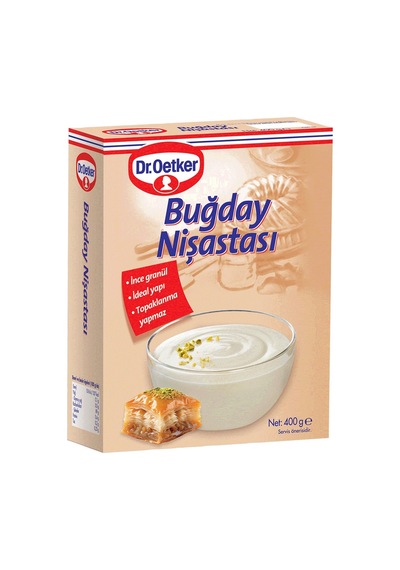 Dr. Oetker Buğday Nişastası 400 G - Pastacılık Ve Tatlılar İçin Tarı