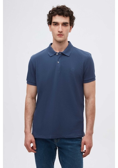 D's Damat Ds Damat Regular Fit İndigo Pike Dokulu %100 Pamuk Kıvrılmaz Polo Yaka Nakışlı T-Shirt 4HC14ORT51000 İndigo D's Damat Ds Damat Regular Fit İndigo Pike Dokulu %100 Pamuk Kıvrılmaz Polo Yaka Nakışlı T-Shirt 4HC14ORT51000 İndigo