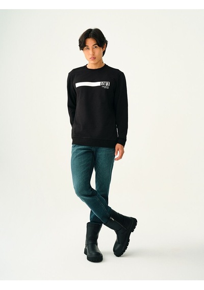 LOFT Regular Fit Erkek Sweatshirt Lf2030835 Q1.v1 Siyah