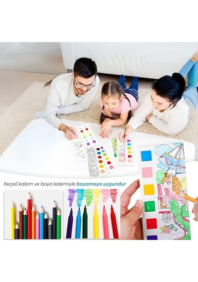 Book Hayvanlar Sihirli Boyama Kitabı Diğer
