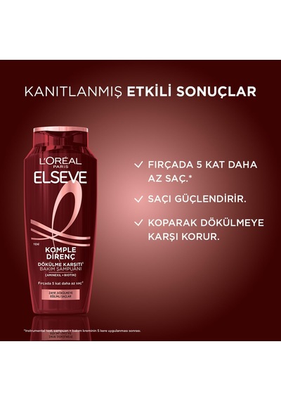 Elseve Komple Direnç Dökülme Karşıtı Şampuan 400 Ml