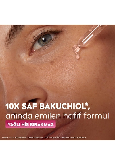 Ayrex Cellular Expert Lift Şekillendirici Ve Sıkılaştırıcı Serum 30ml, Doğal Retinol Alternatifi Bakuchiol,kır