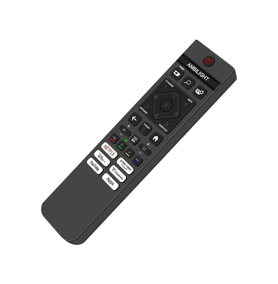 Pihilips İle Uyumlu Model 65pus8510/12 Android Led Tv Kumandası-mikrofonsuz