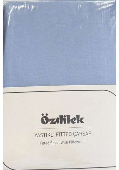 Özdilek Çift Kişilik Colourist Çarşaf - Buzmavi Çok Renkli