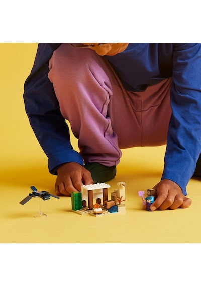 LEGO® Minecraft Steve'in Çöl Keşfi 21251 6+ Yaratıcı Oyuncak Yapım Seti - 75 Parça