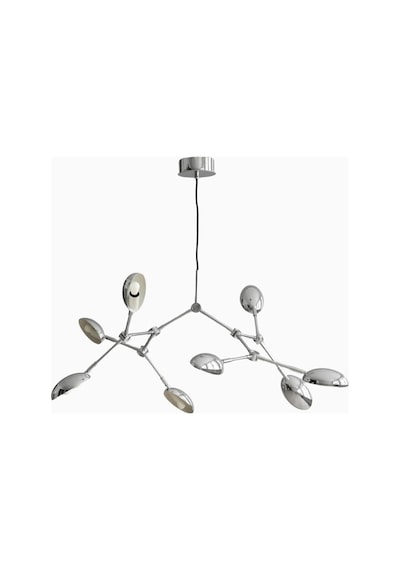 101 Copenhagen Drop Chandelier Mini Pirinç Kaplama Dekoratif Tasarım Avize Krom