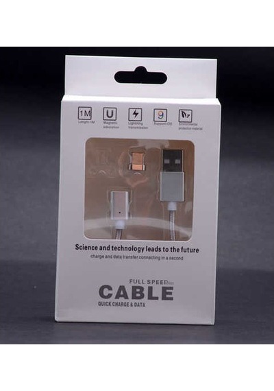 Zore Type-C Mıknatıslı Usb Kablo-Siyah