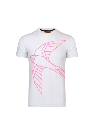 The Wıld Walkıng Erkek Sıfır Yaka T-Shirt-Pembe