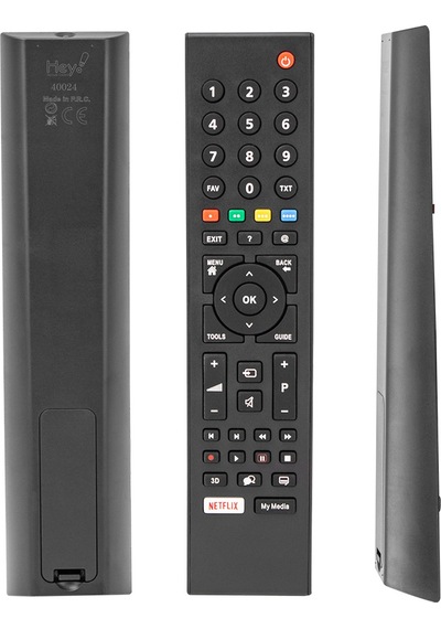Arçelik Uyumlu-beko Netflıx-my Medıa Tuşlu Lcd Led Tv Geniş Kalıp Kumanda 70120 40024 12341 4741