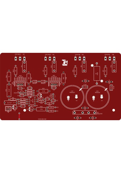250 Watt Mono Tek Kanal Amfi Devresi 2Sc2922 - 2Sa1216