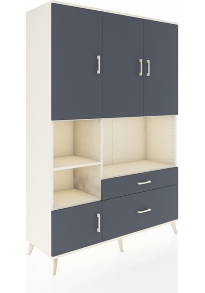 Hyperion Dolap 7 Raflı 2 Çekmeceli 5 Kapaklı 132x44x195 Aytaşı-antrasit/antrasit Antrasıt/antrasıt Hyperion Dolap 7 Raflı 2 Çekmeceli 5 Kapaklı 132x44x195 Aytaşı-antrasit/antrasit Antrasıt/antrasıt