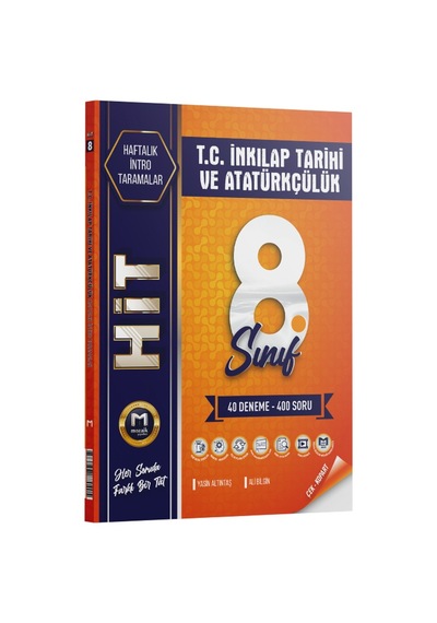 Mozaik 8.sınıf Hit 40 Lı Deneme İnkılap - 2026-27