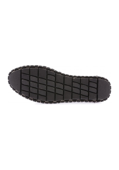 Dgn 600-23y Kadin Dikiş Detayli Metal Tokali Loafer Ayakkabi 600-2109-R1534 Siyah