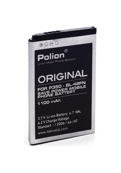 LG Uyumlu P 350 / Bl 42Fn 1100 Mah Polion Batarya
