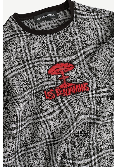 Les Benjamins Les Benjamıns Relaxed Tee 048 M Gry Gri
