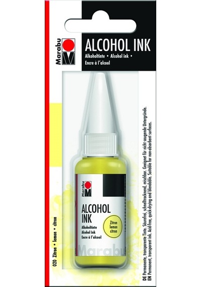Marabu Alkol Bazlı Mürekkep 20 Ml. Lemon Ma-12160059020