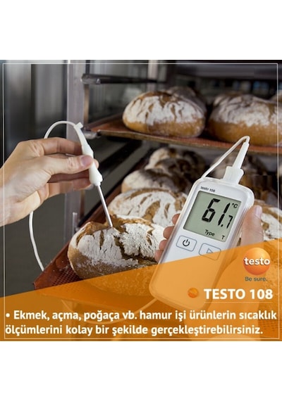 Testo 108 Kablolu Problu Sıcaklık Ölçer