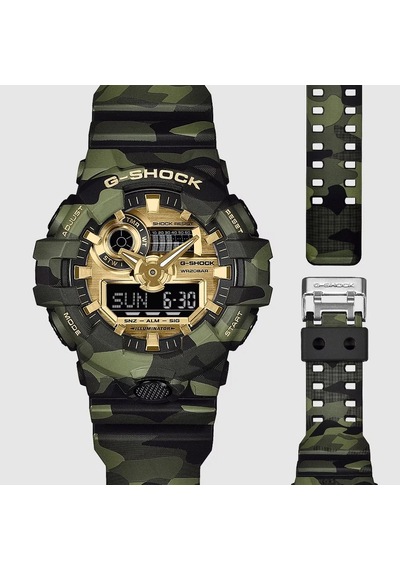 Casio Ga-700cmg-3adr Erkek Kol Saati Haki