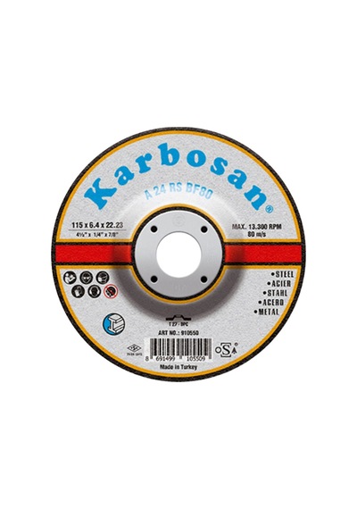 Karbosan 180X8X22 Metal Taşlama - 910580