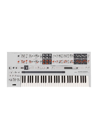Udo Audio Super Gemini 61 Tuş Analog Hibrit Synthesizer Beyaz