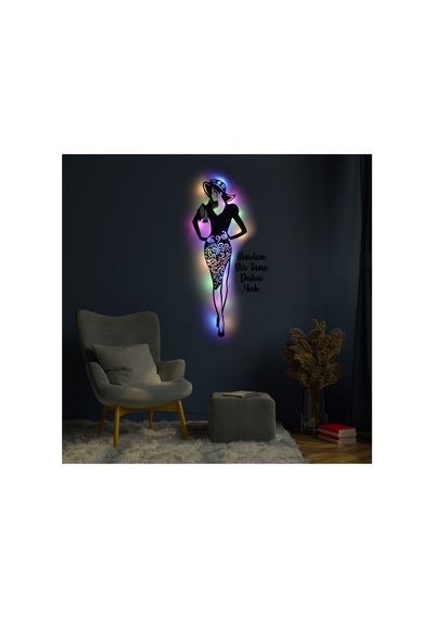 Led Işıklı Kişiselleştirilebilir Kadın Temalı Tablo Almira Dekoratif Gece Lambası Çok Renkli - 737249549 Çok Renkli Led Işıklı Kişiselleştirilebilir Kadın Temalı Tablo Almira Dekoratif Gece Lambası Çok Renkli - 737249549 Çok Renkli