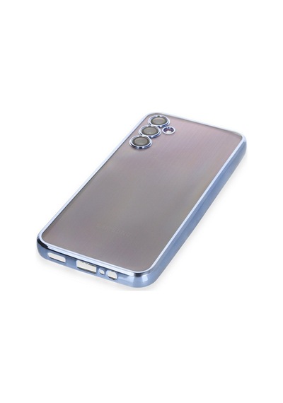 Samsung Galaxy Uyumlu A14 4g Kılıf Razer Lensli Silikon - Açık Mavi Bz8683140484279